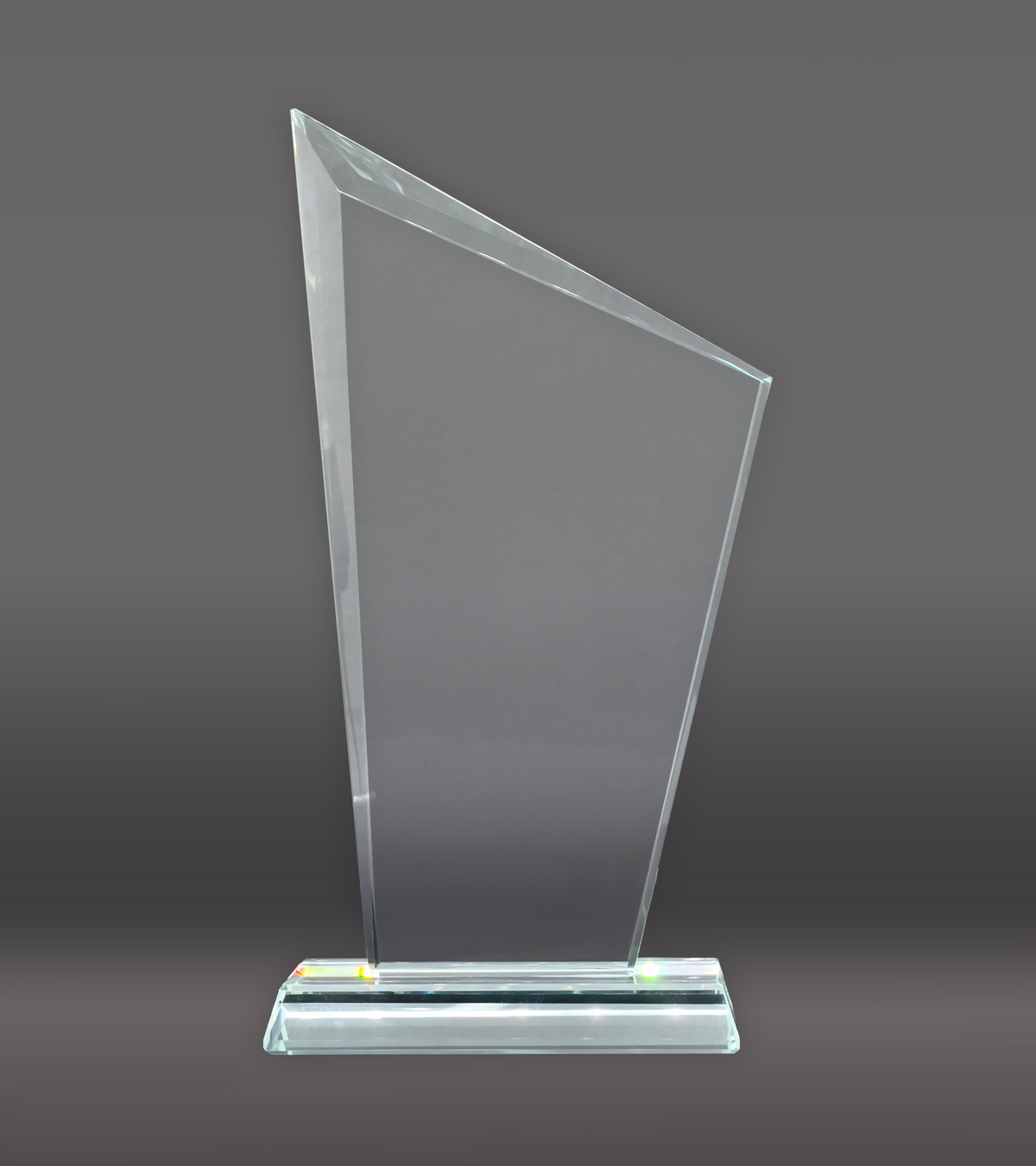 Slanted Peak Crystal Award