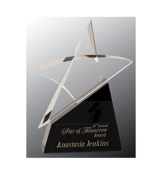 Shooting Star Crystal Award