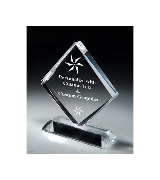 Square Crystal Award