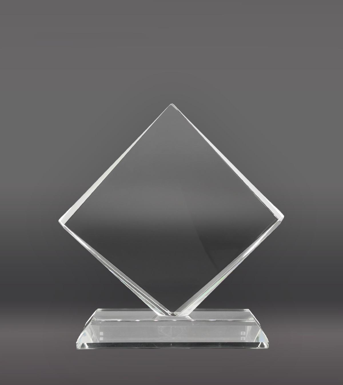 Square Crystal Award