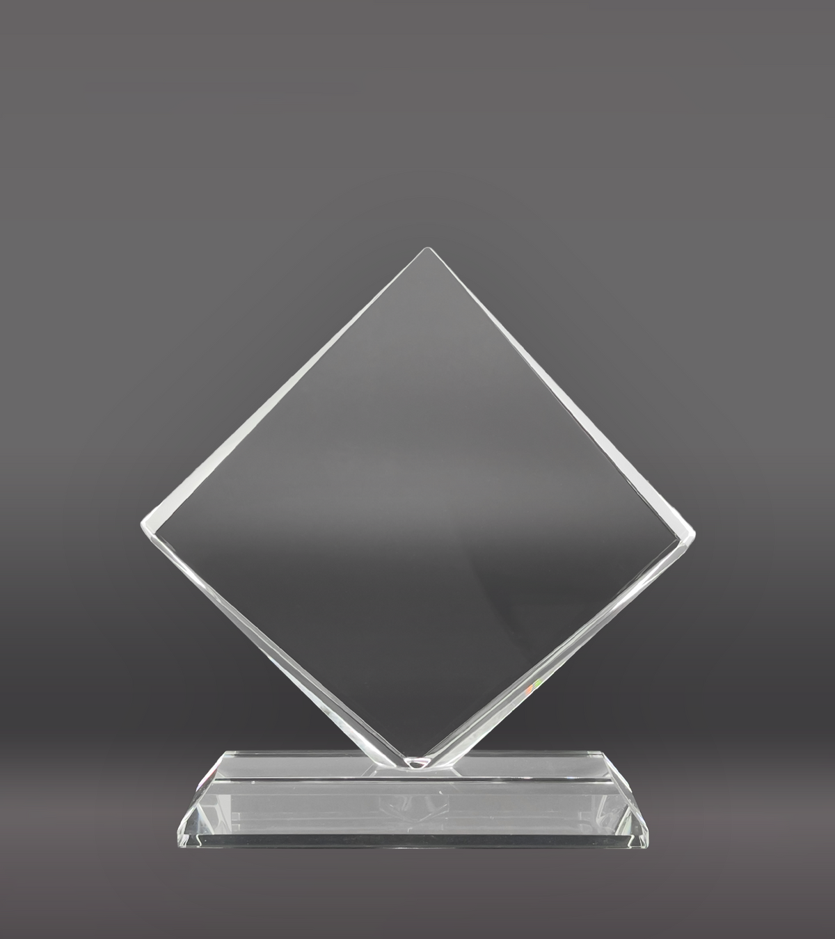Square Crystal Award