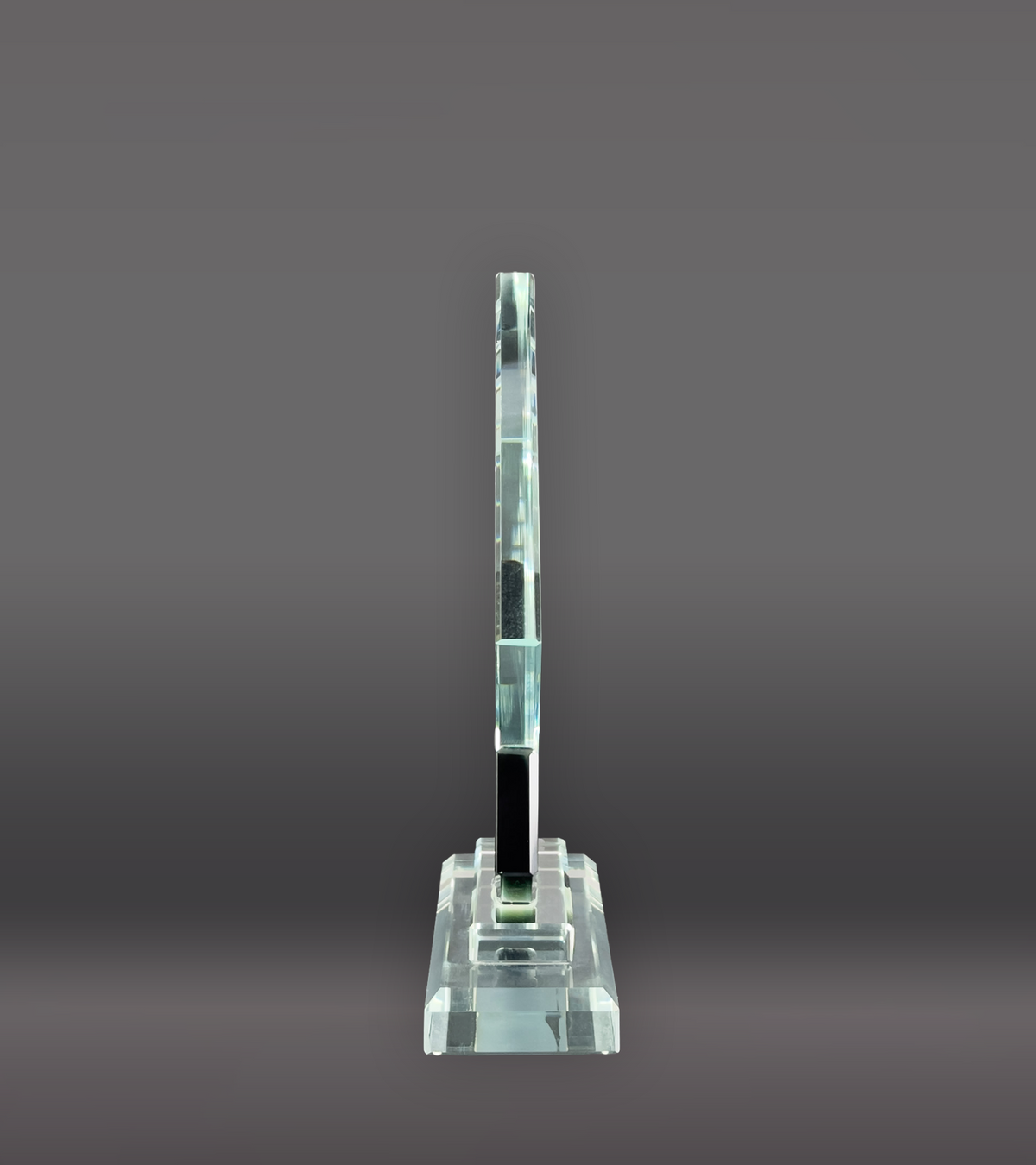 7.5 In Diamond Black Clear Crystal