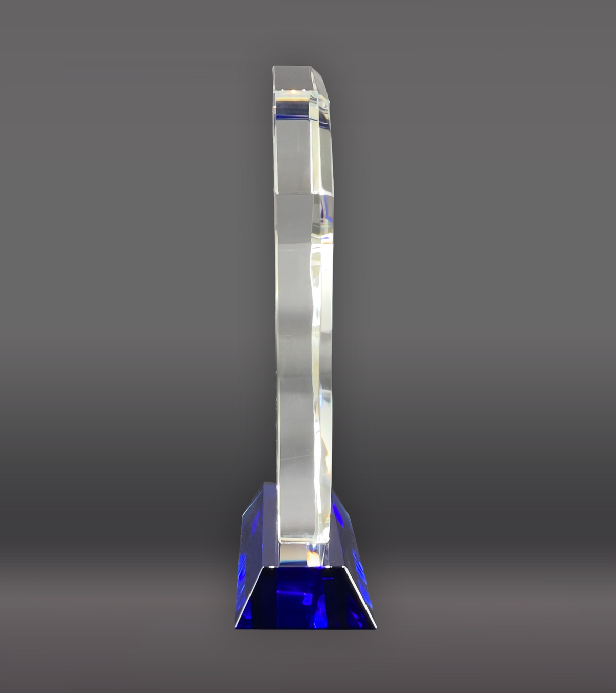 Police badge Crystal Side