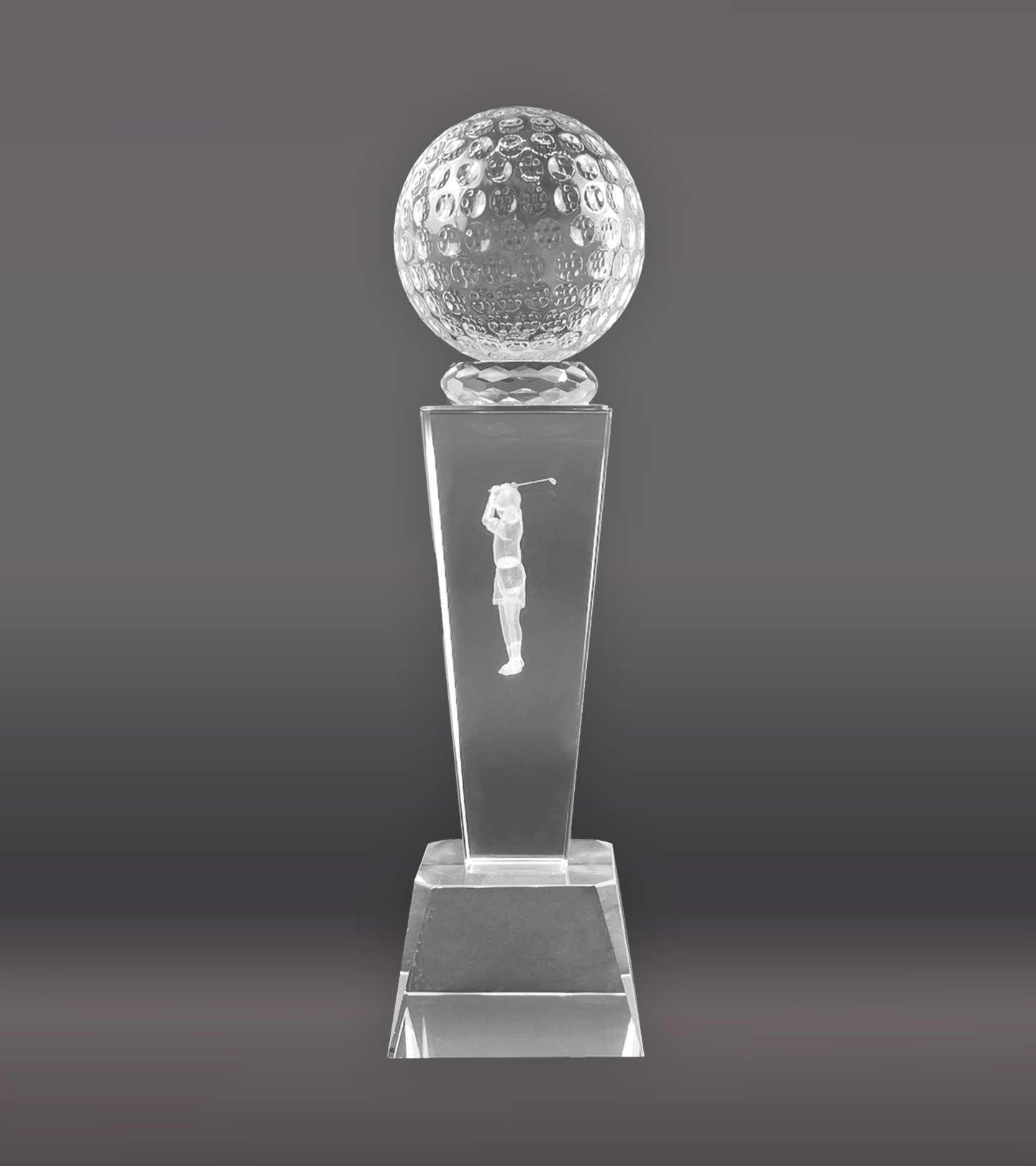 Female Crystal Golf Trophy