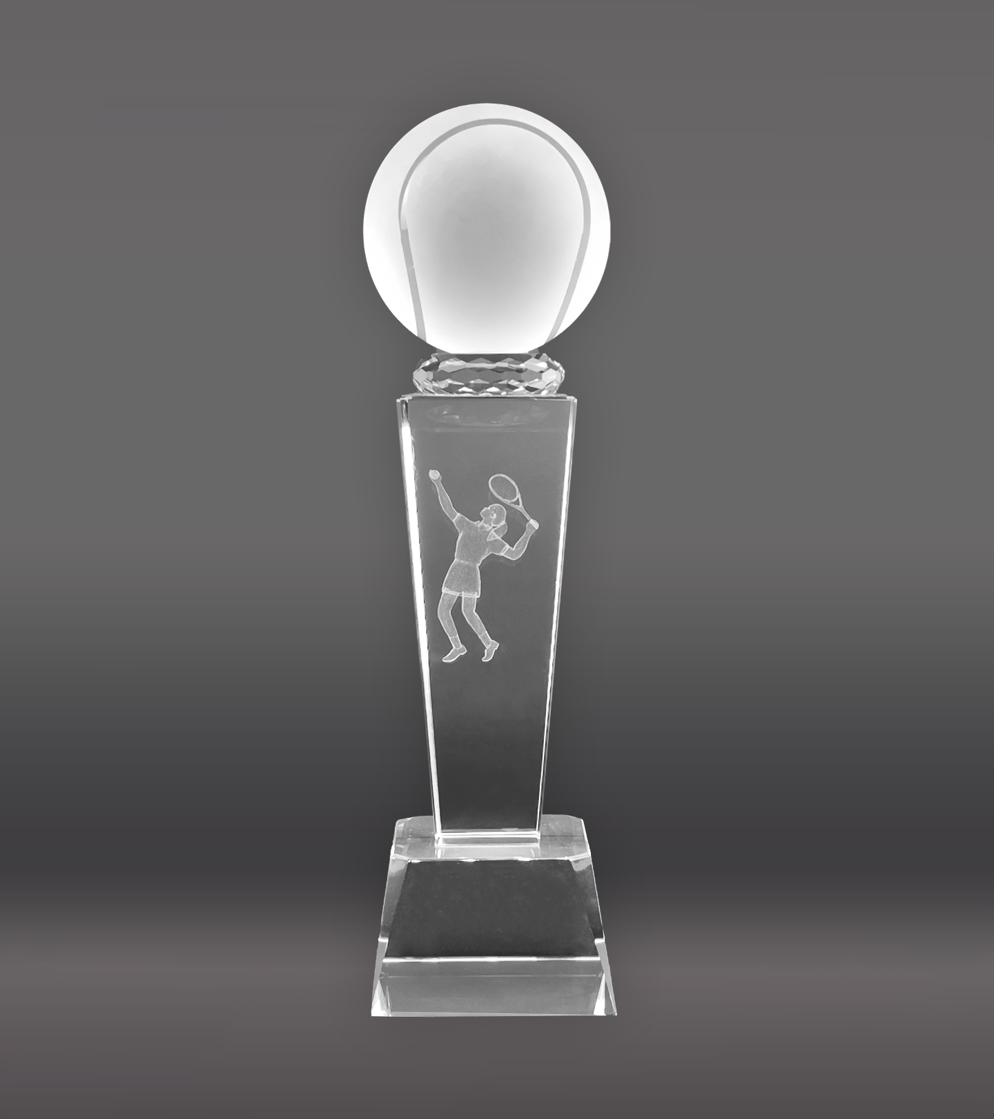 Sports Crystal Tennis Award - Female