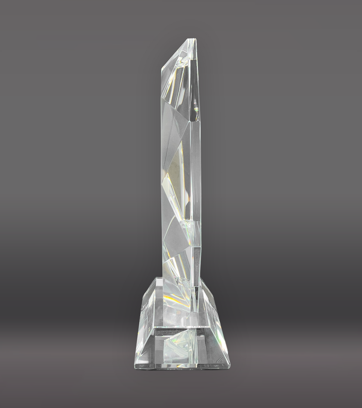 Octagon Crystal Award