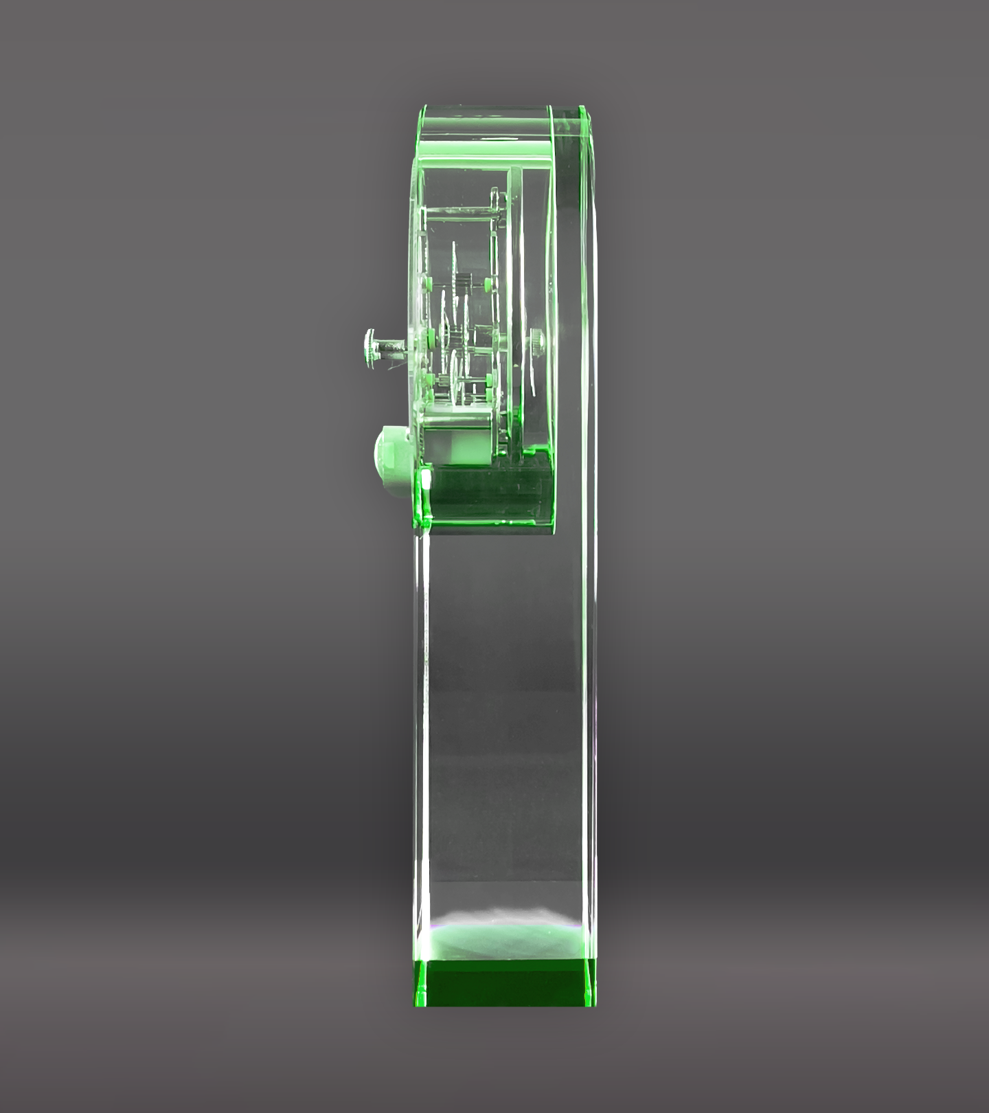 Green Crystal Clock