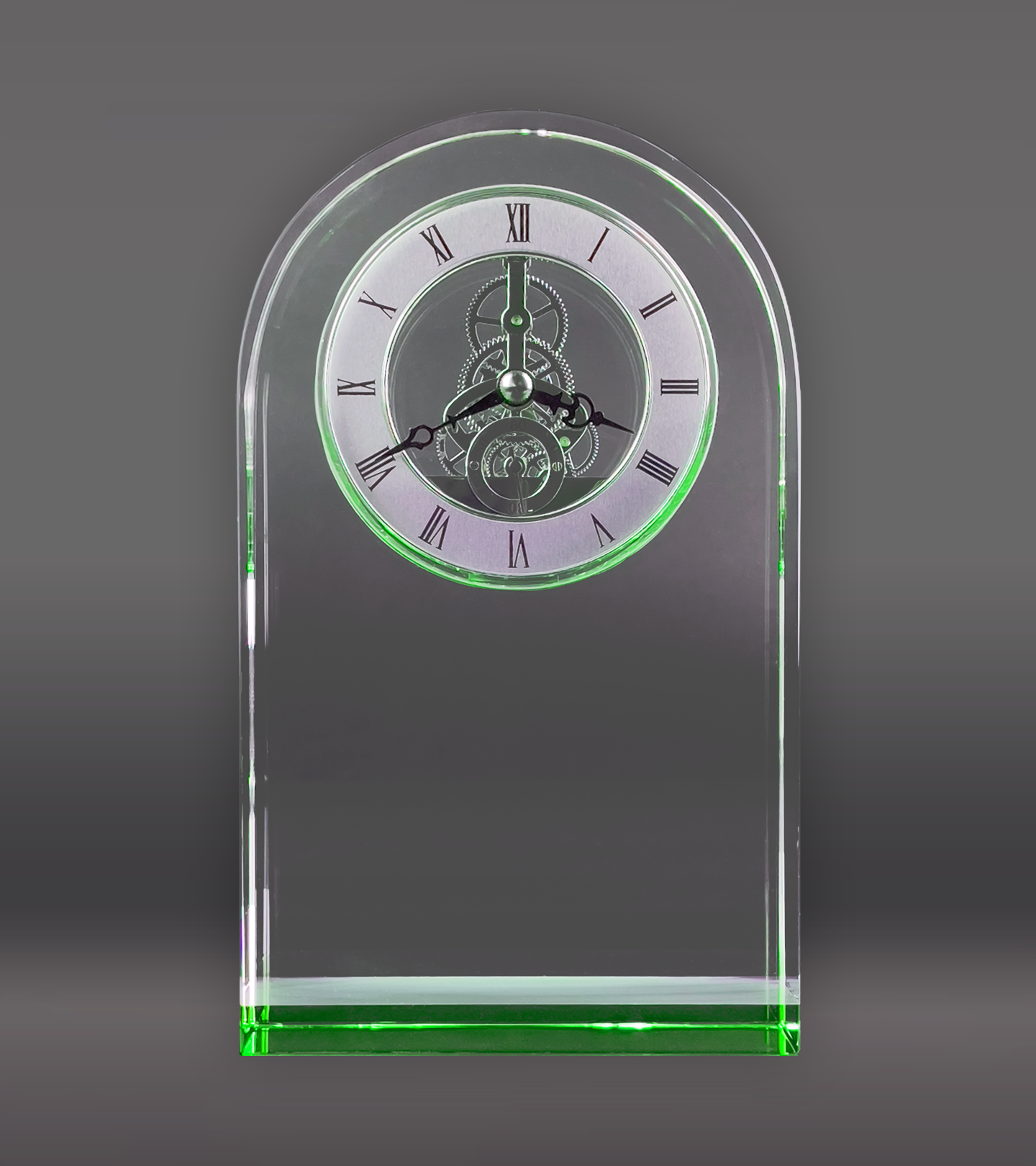 Green Crystal Clock