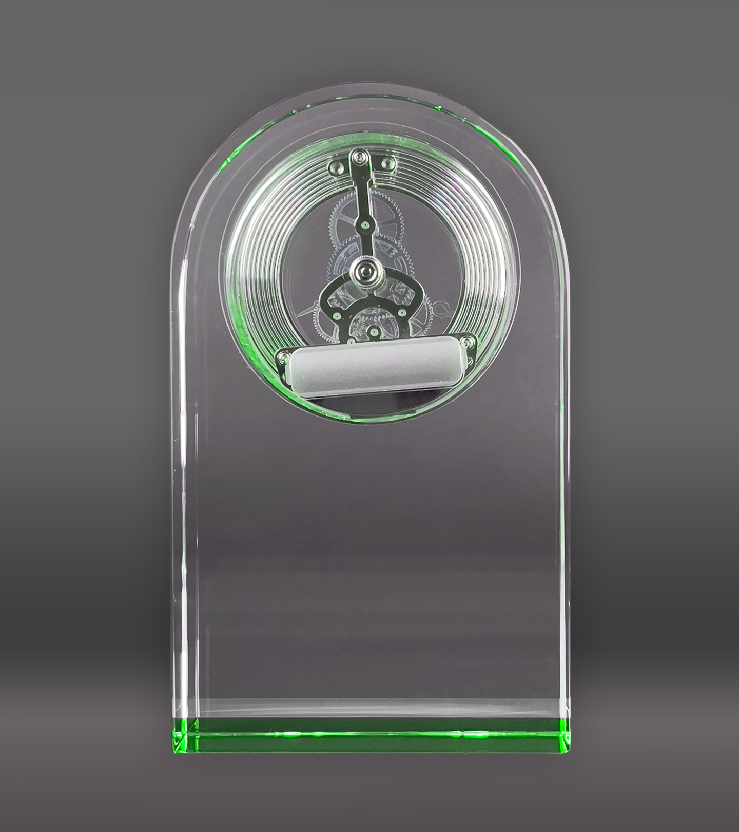 Green Crystal Clock