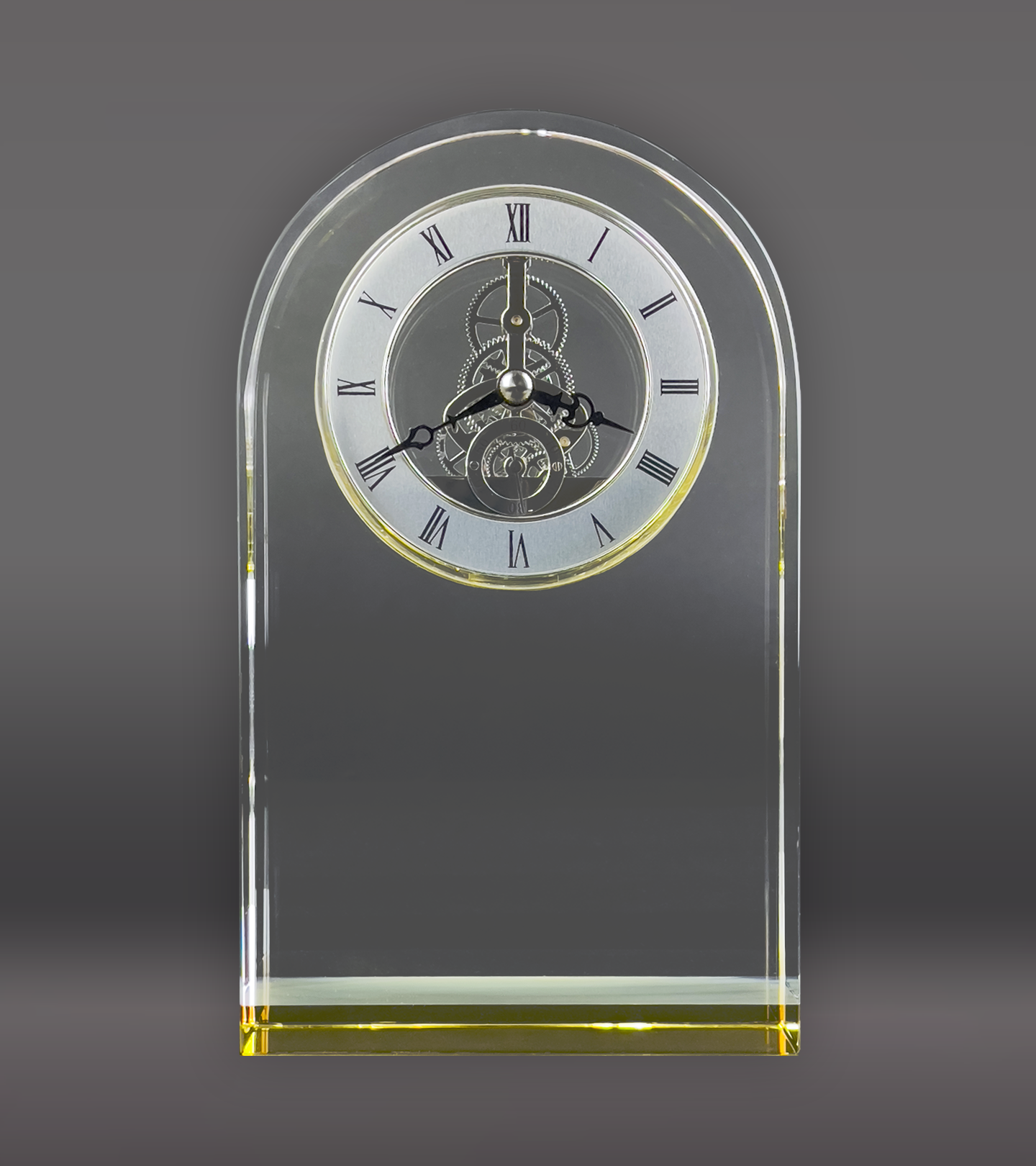 Gold Crystal Clock