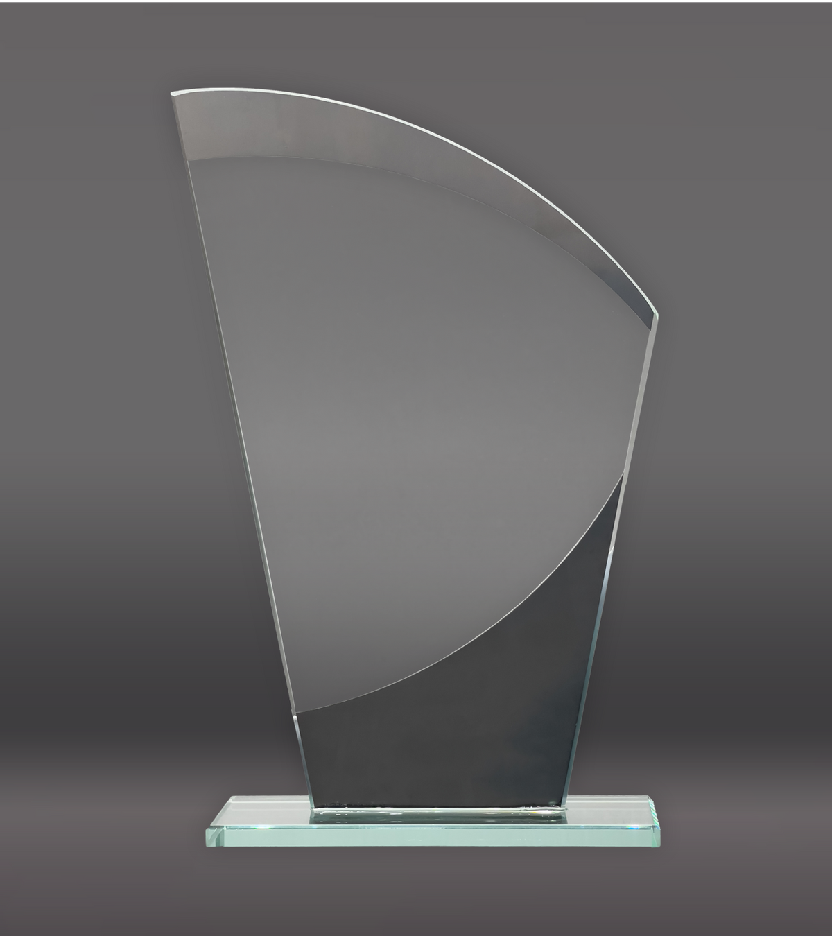 Wave Designer Glass Award REAR