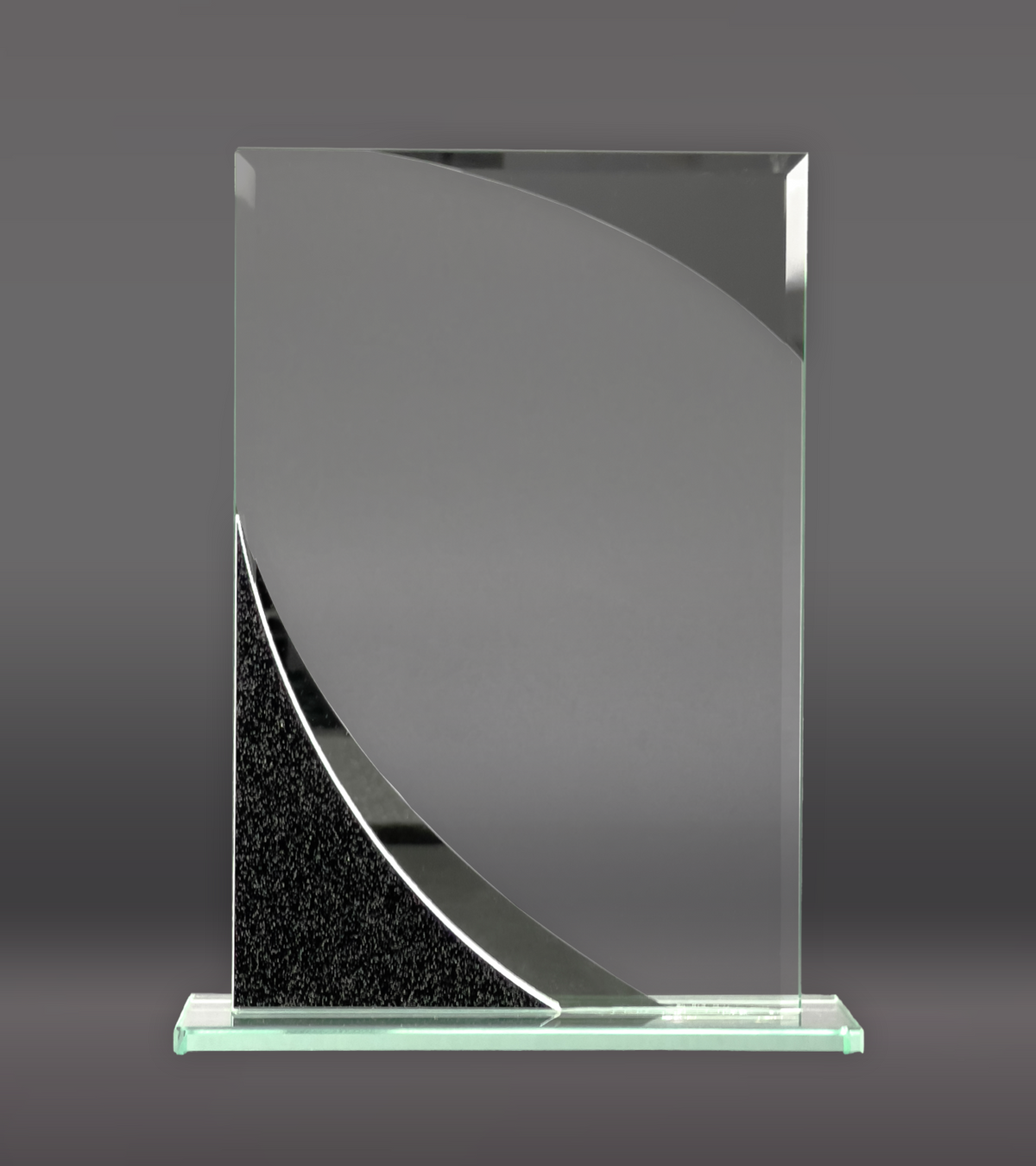 Custom Engraved Rectangle Designer Glass Award 