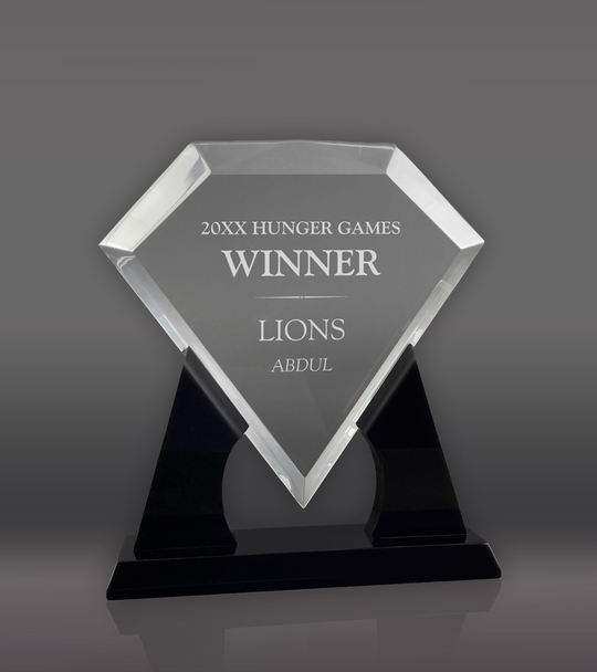 Paramount Diamond Acrylic Award – Clear