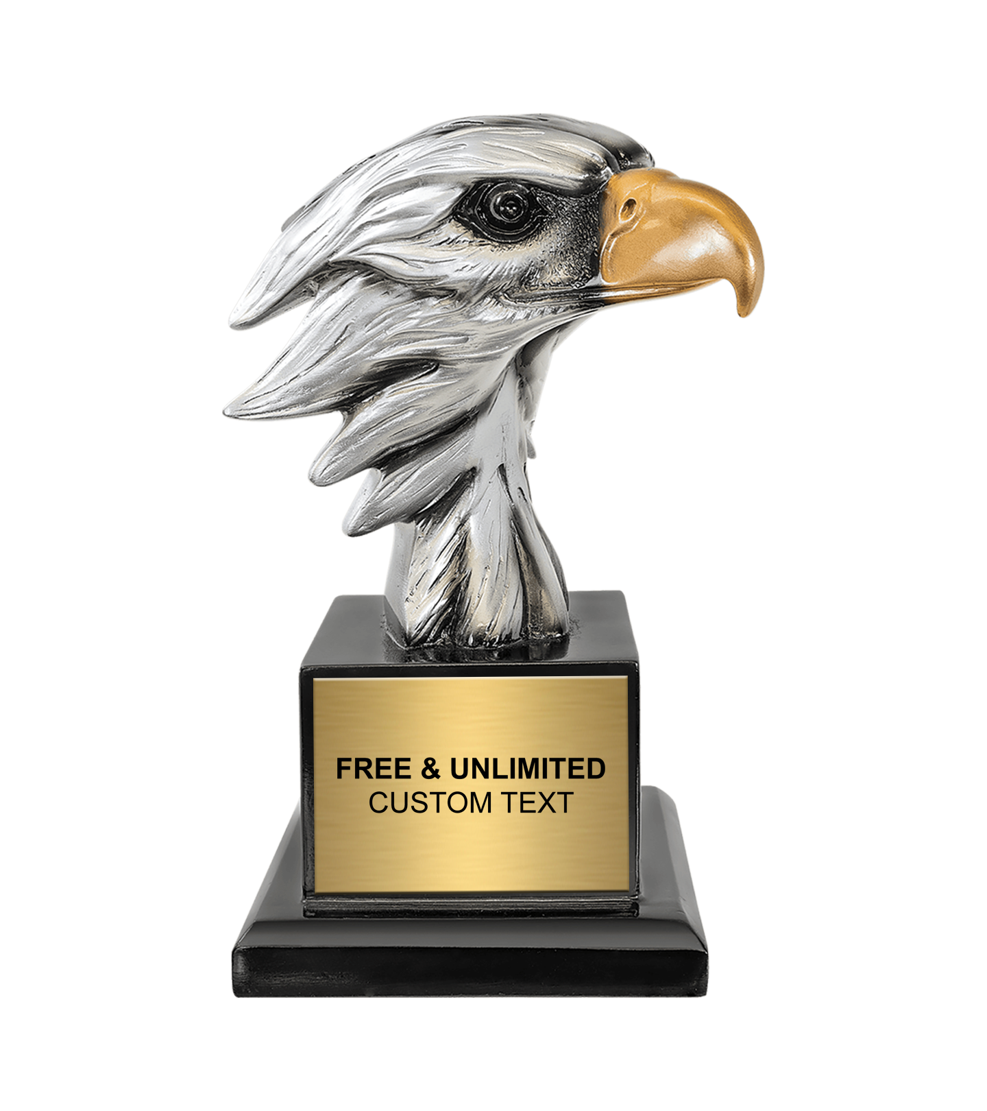 Resin Eagle Head Trophy
