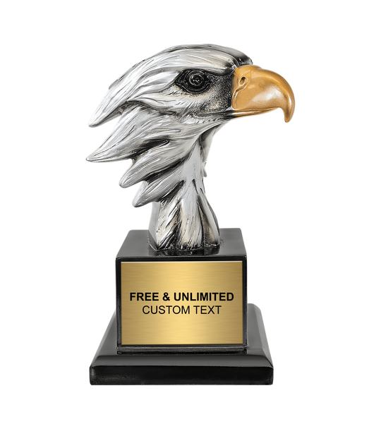 Resin Eagle Head Trophy