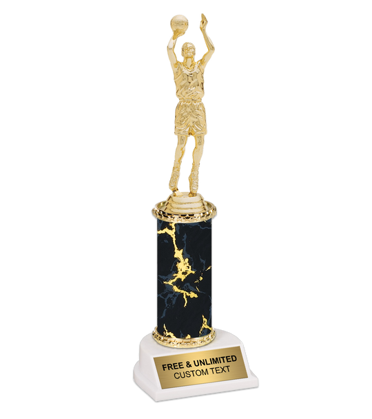 Epic Jump Shot Basketball Trophy