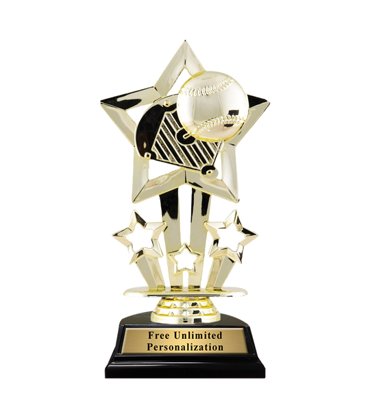Shooting Star Softball Trophy