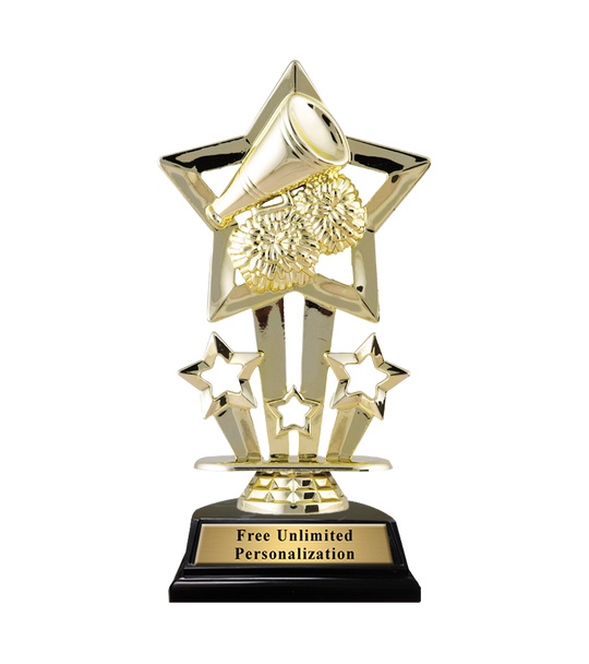 Shooting Star Cheer Trophy