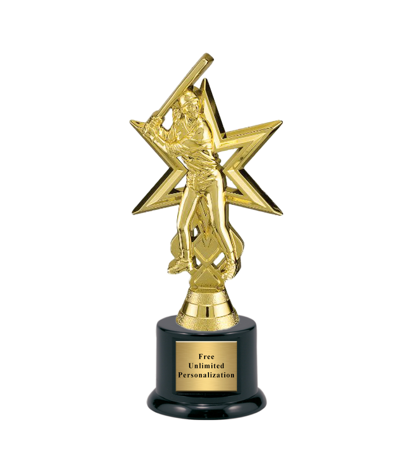 Championship Star Softball Trophy