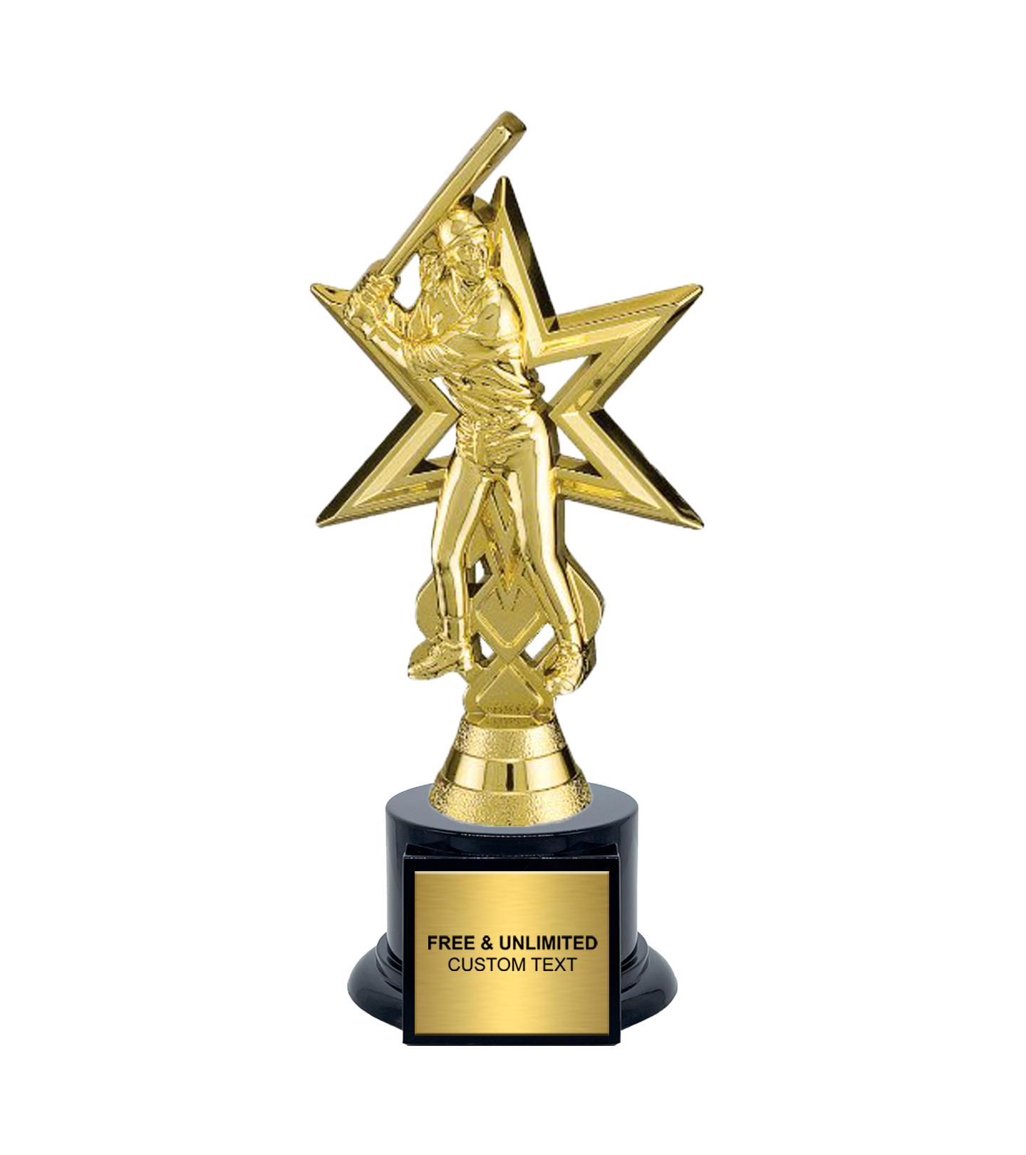 Championship Star Softball Trophy