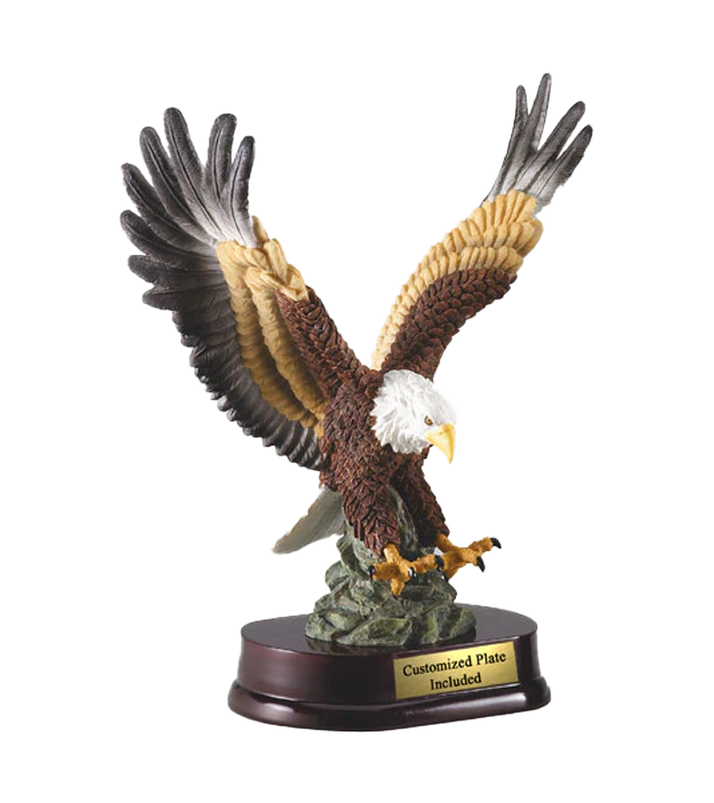 Hand Painted Eagle In Flight Award