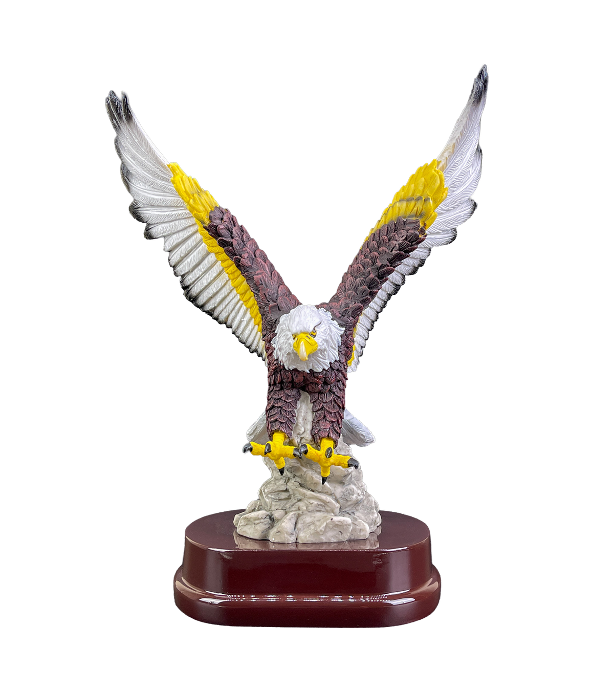 Hand Painted Eagle In Flight Award