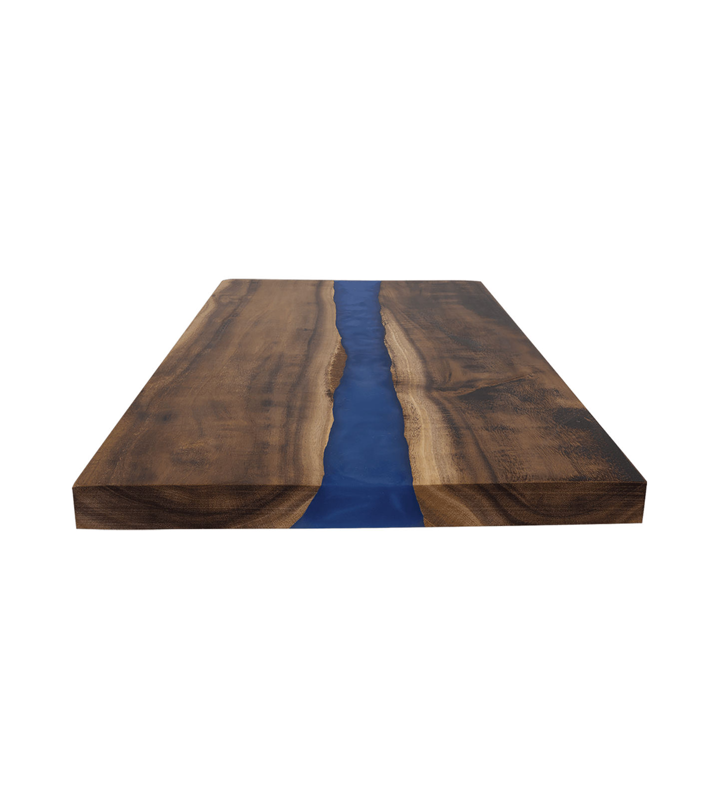 Acacia with Blue Pearl Resin Personalized Serving Board