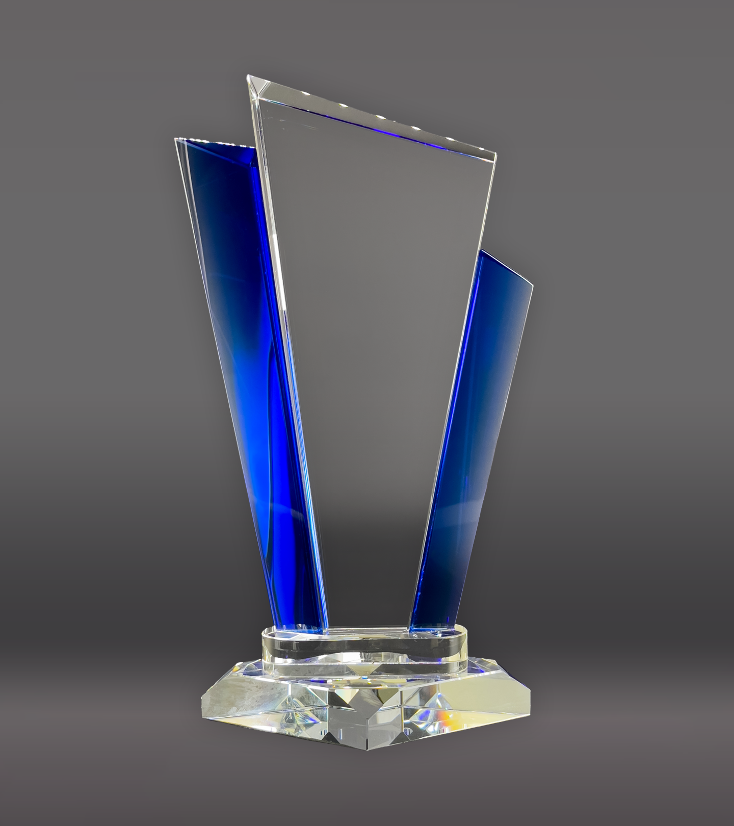 Blue Marquee Crystal Award