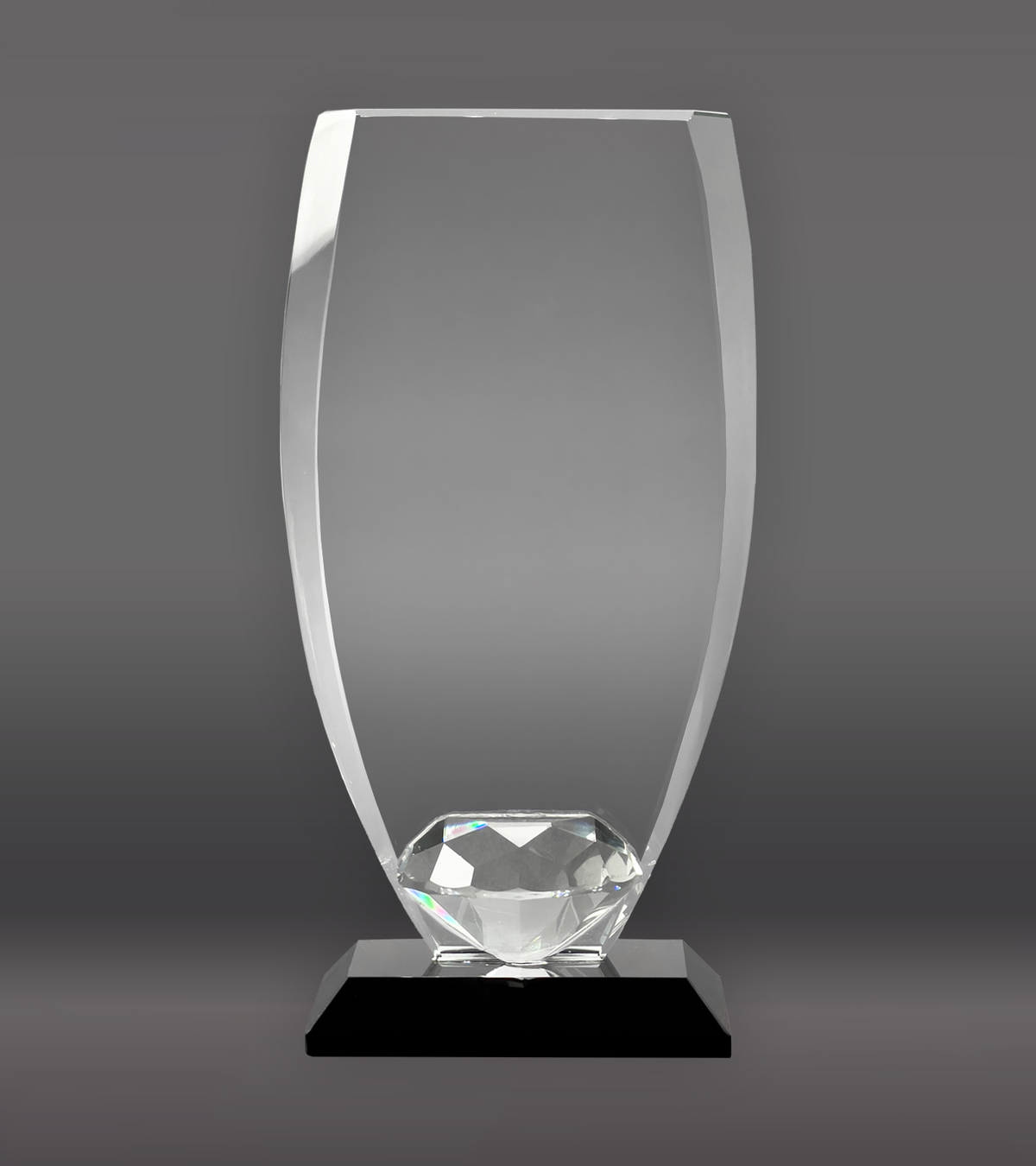 Paragon Diamond Glass Award Front