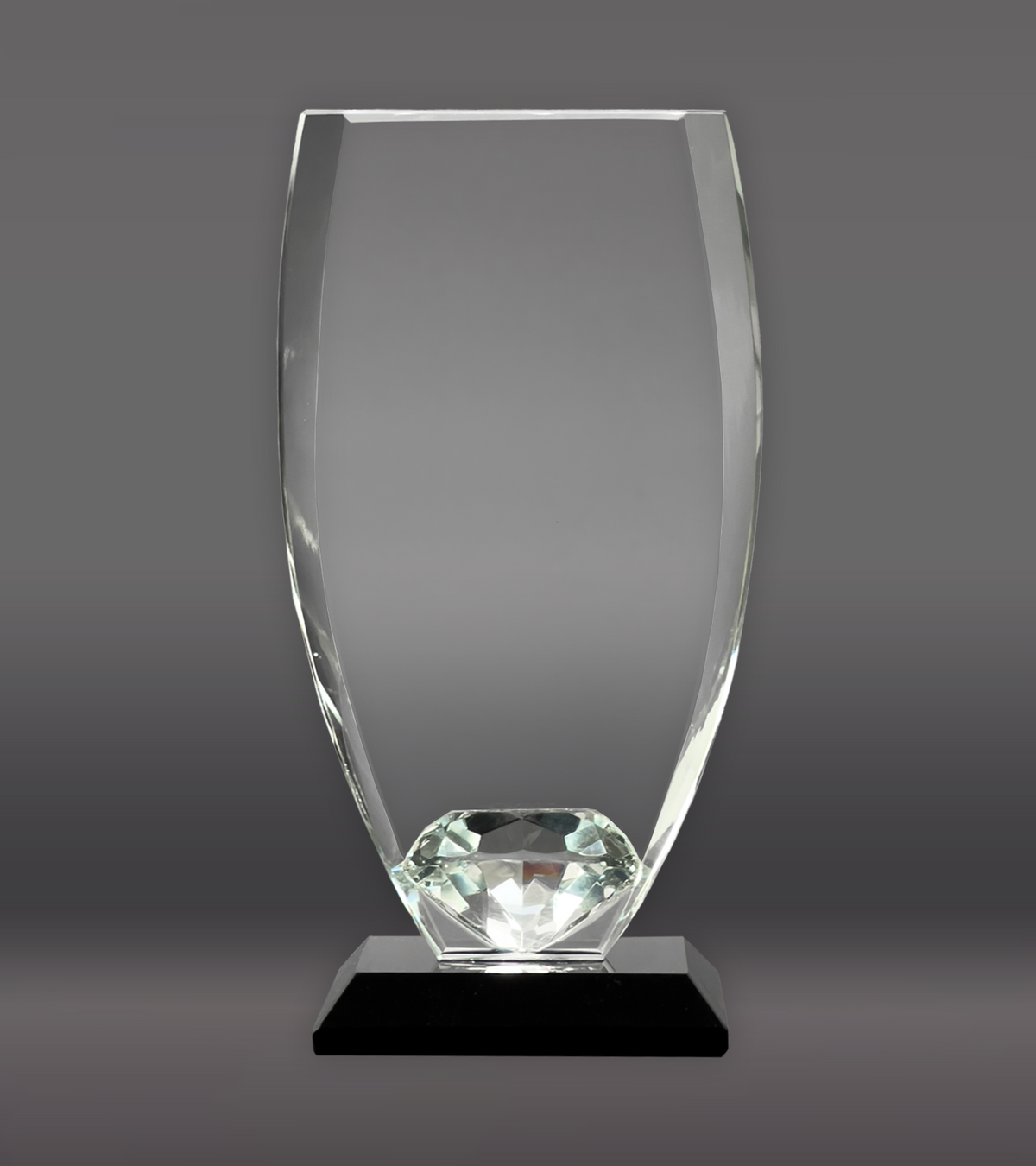 Paragon Diamond Glass Award Rear