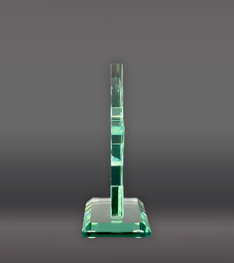 Star Glass Award Side