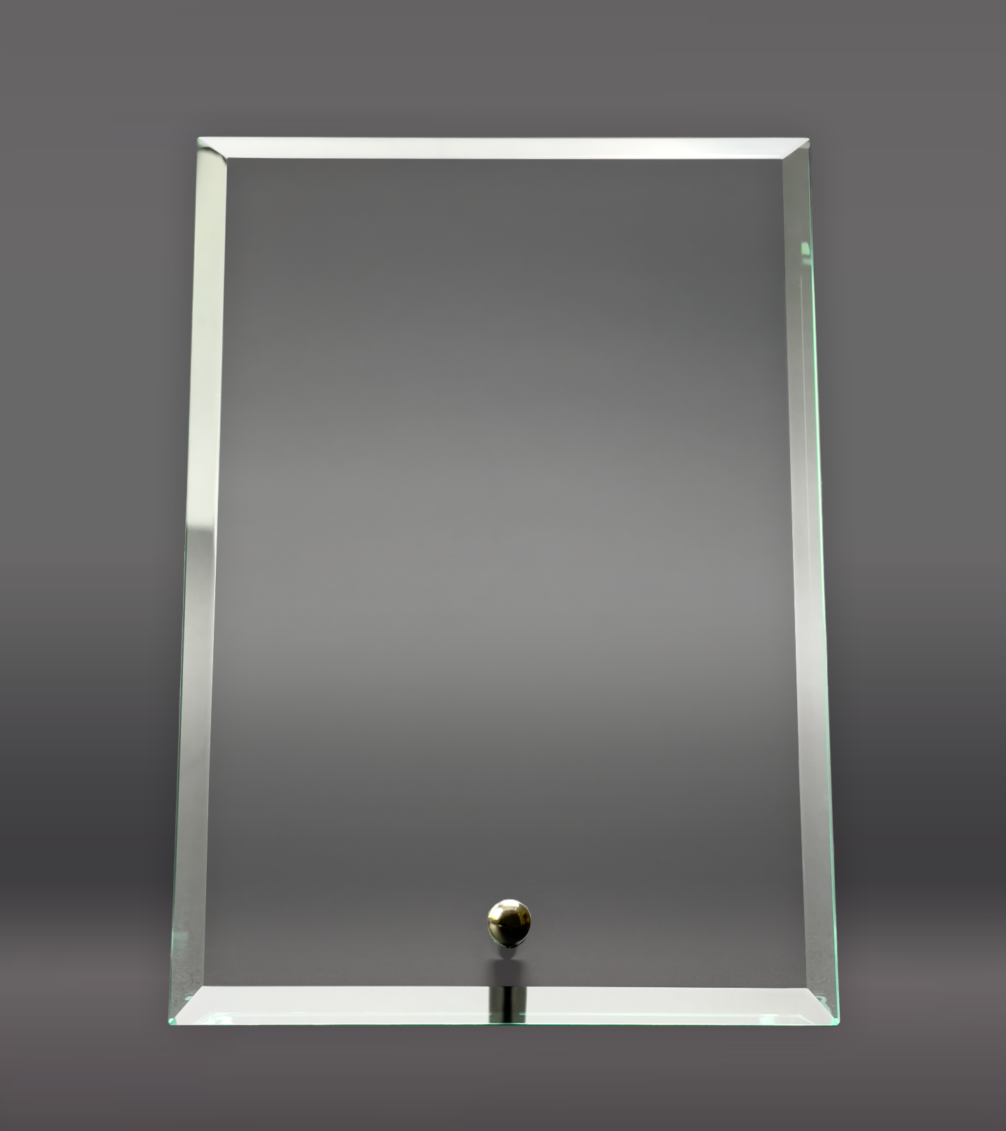 Color Printed Standing Glass Plaque