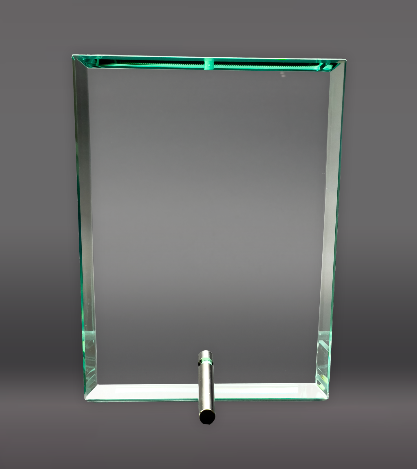 Color Printed Standing Glass Plaque