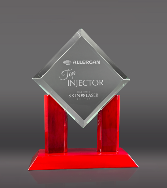 Rosewood Diamond Glass Award