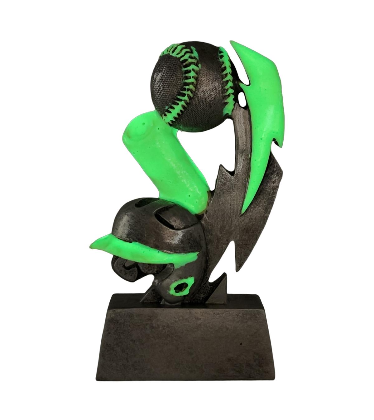 Glow In The Dark Baseball Trophy