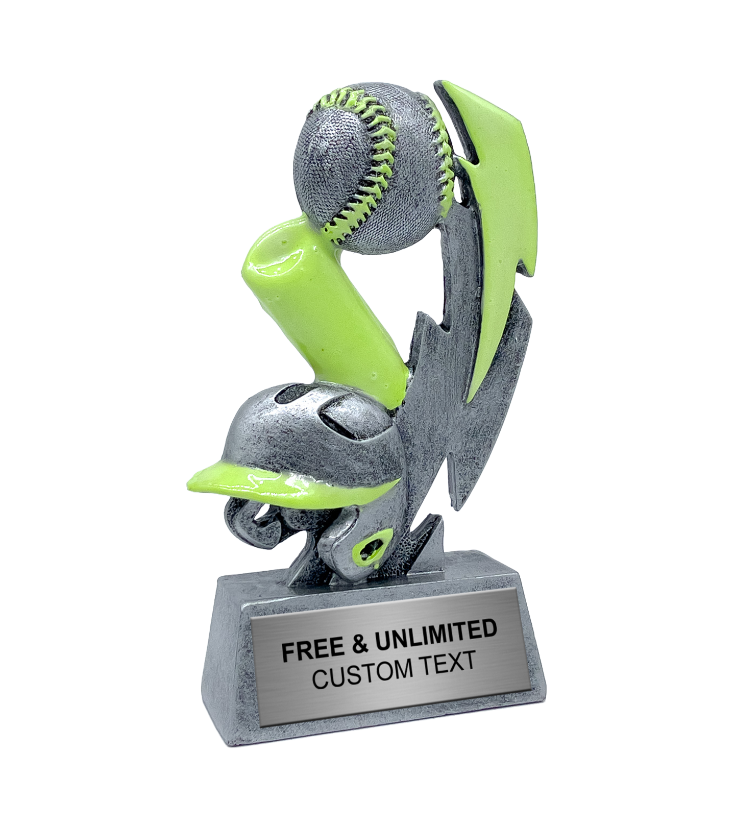 Glow In The Dark Baseball Trophy