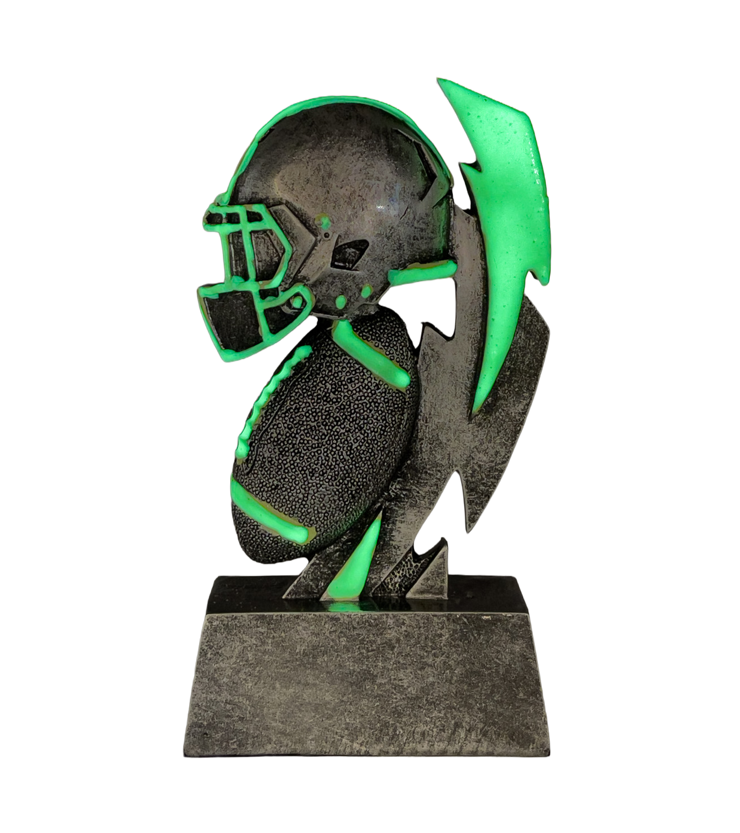 Glow In The Dark Football Trophy