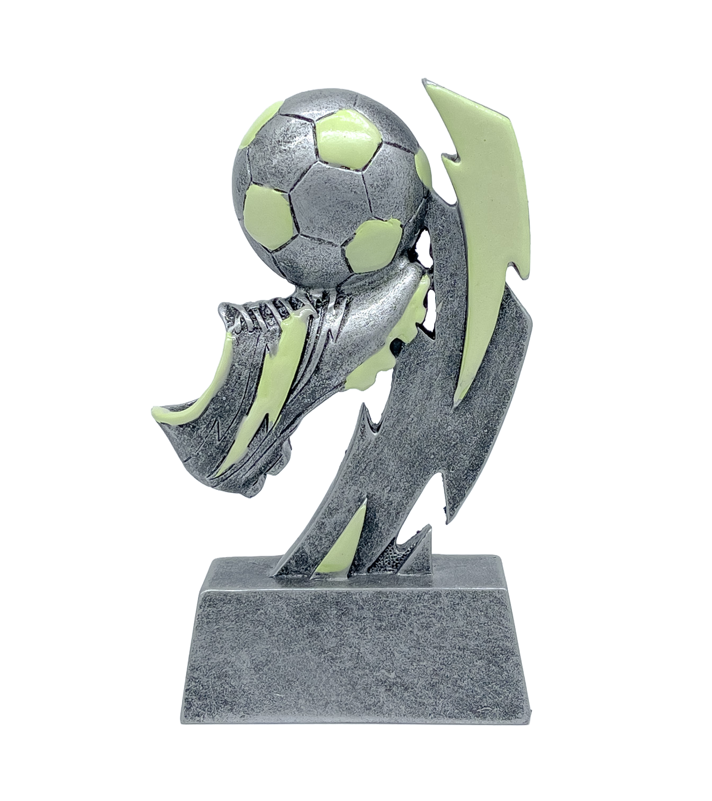 Glow In The Dark Soccer Trophy