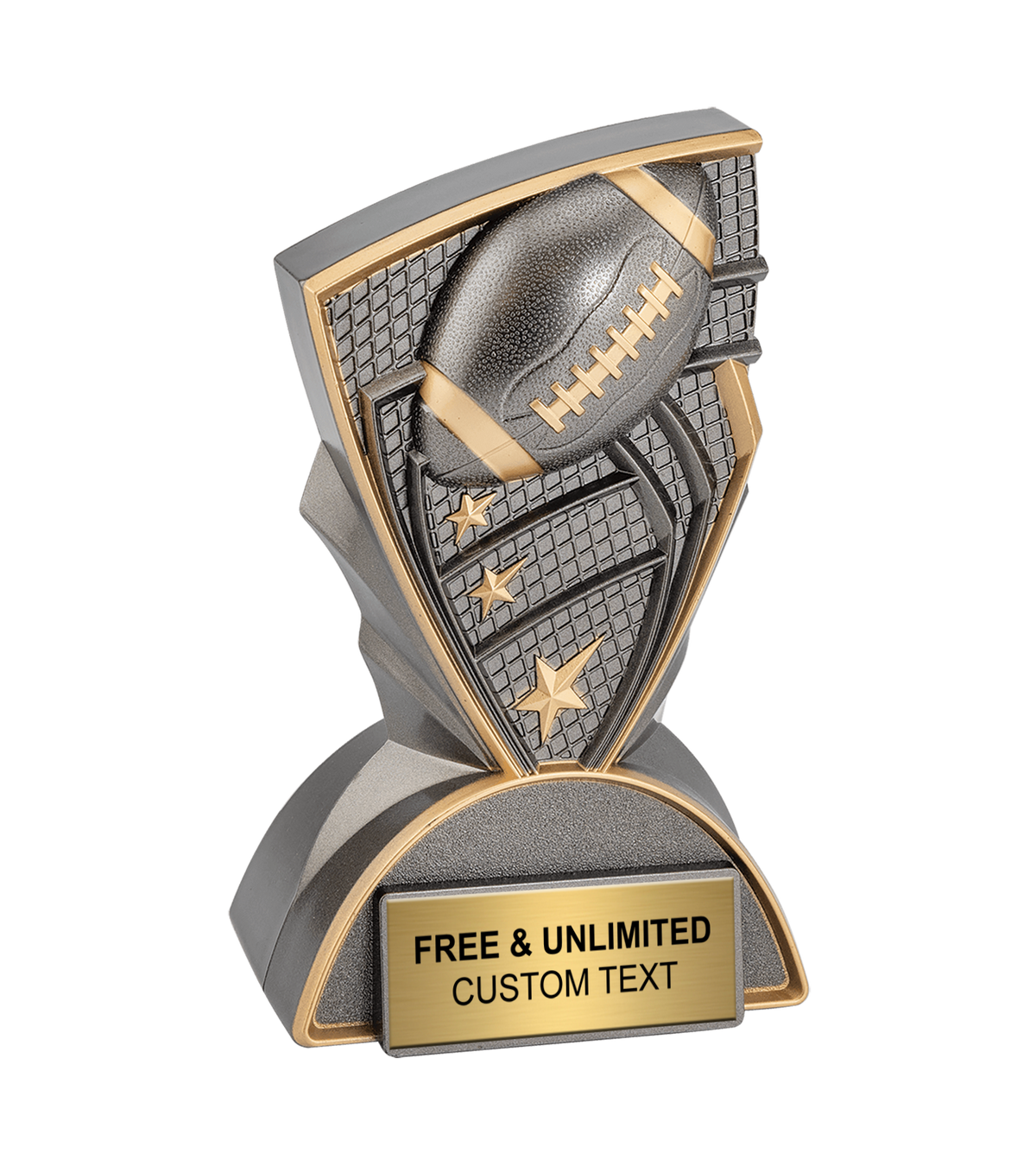 Graphite Football Trophy
