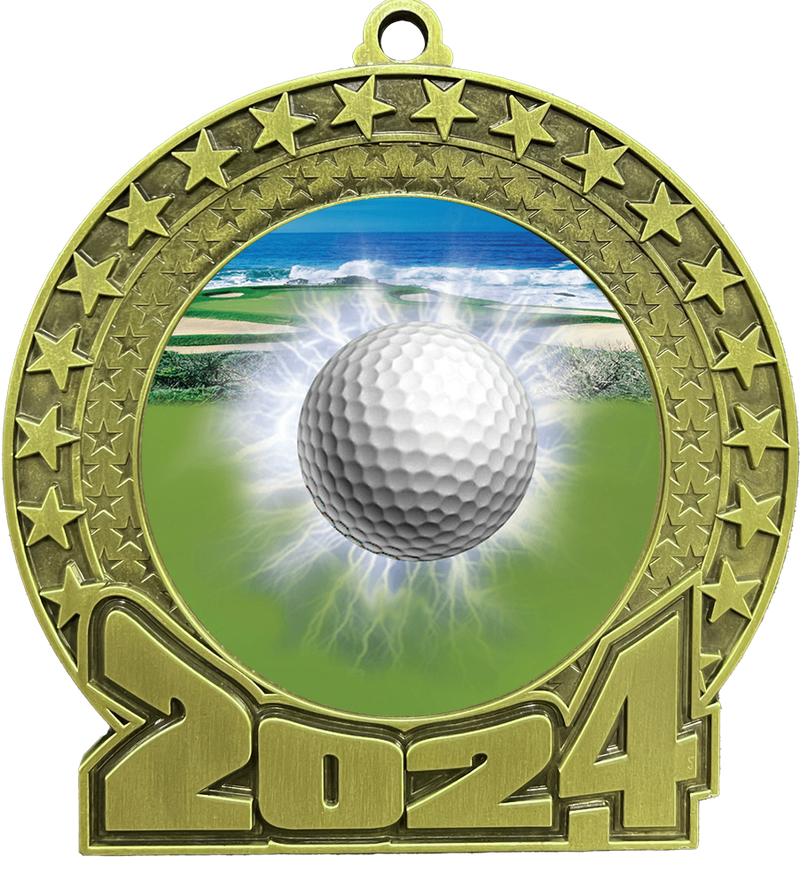 2024 Golf Insert Medal