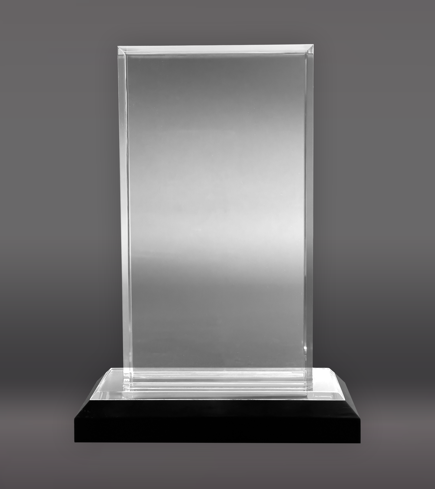 Clear Beveled Impress Acrylic Front