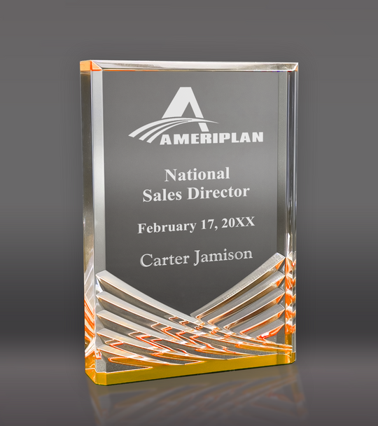 Gold Inspire Acrylic Award