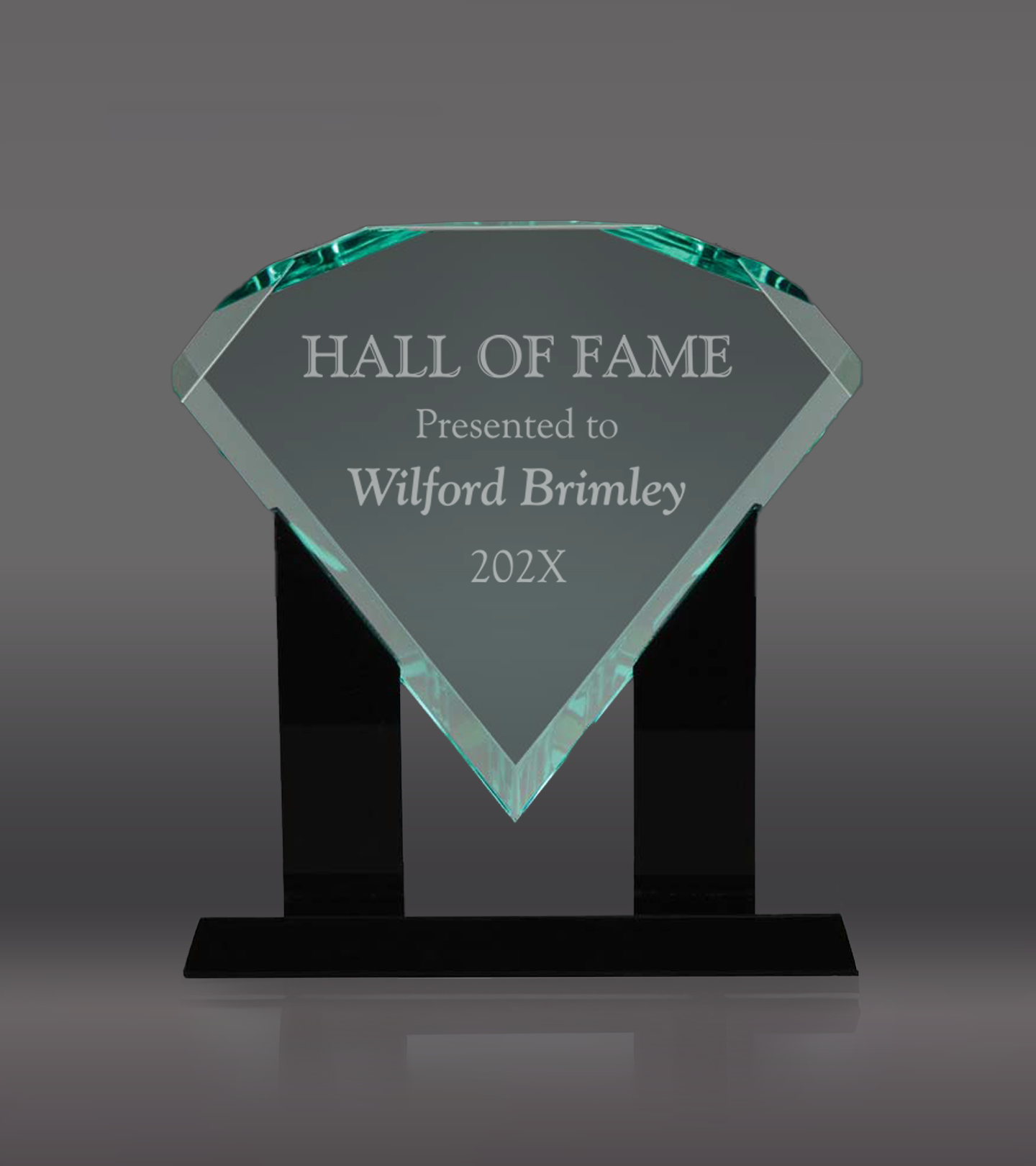 Jade Diamond Series Acrylic Award