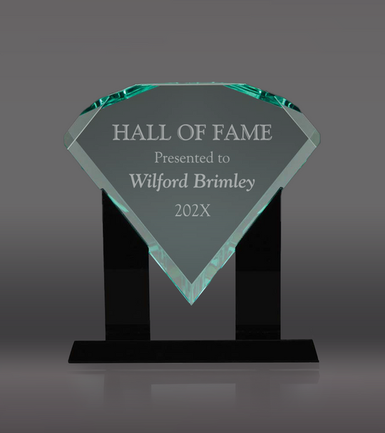 Jade Diamond Series Acrylic Award