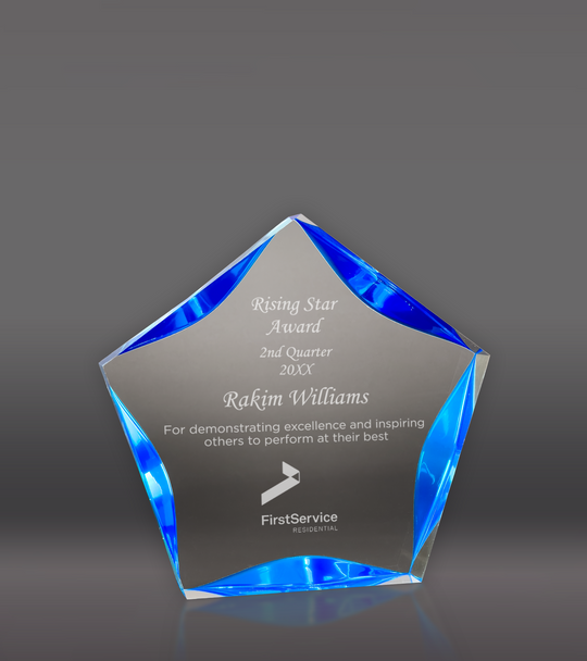 Luminary Star Acrylic Award