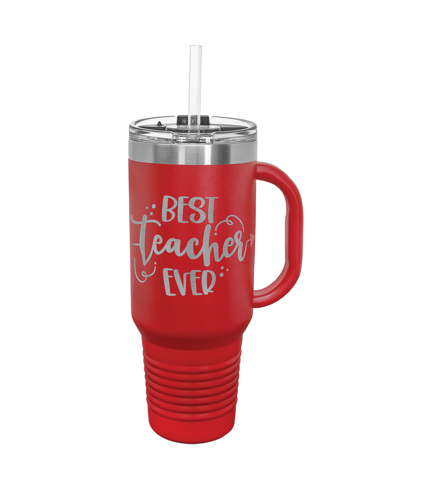 Insulated Personalized Travel Mug with Handle - 40 oz