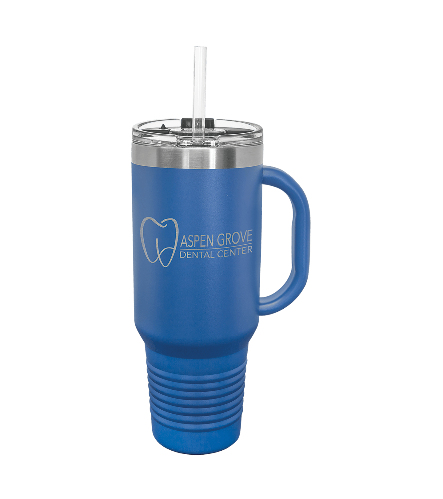 Insulated Personalized Travel Mug with Handle - 40 oz