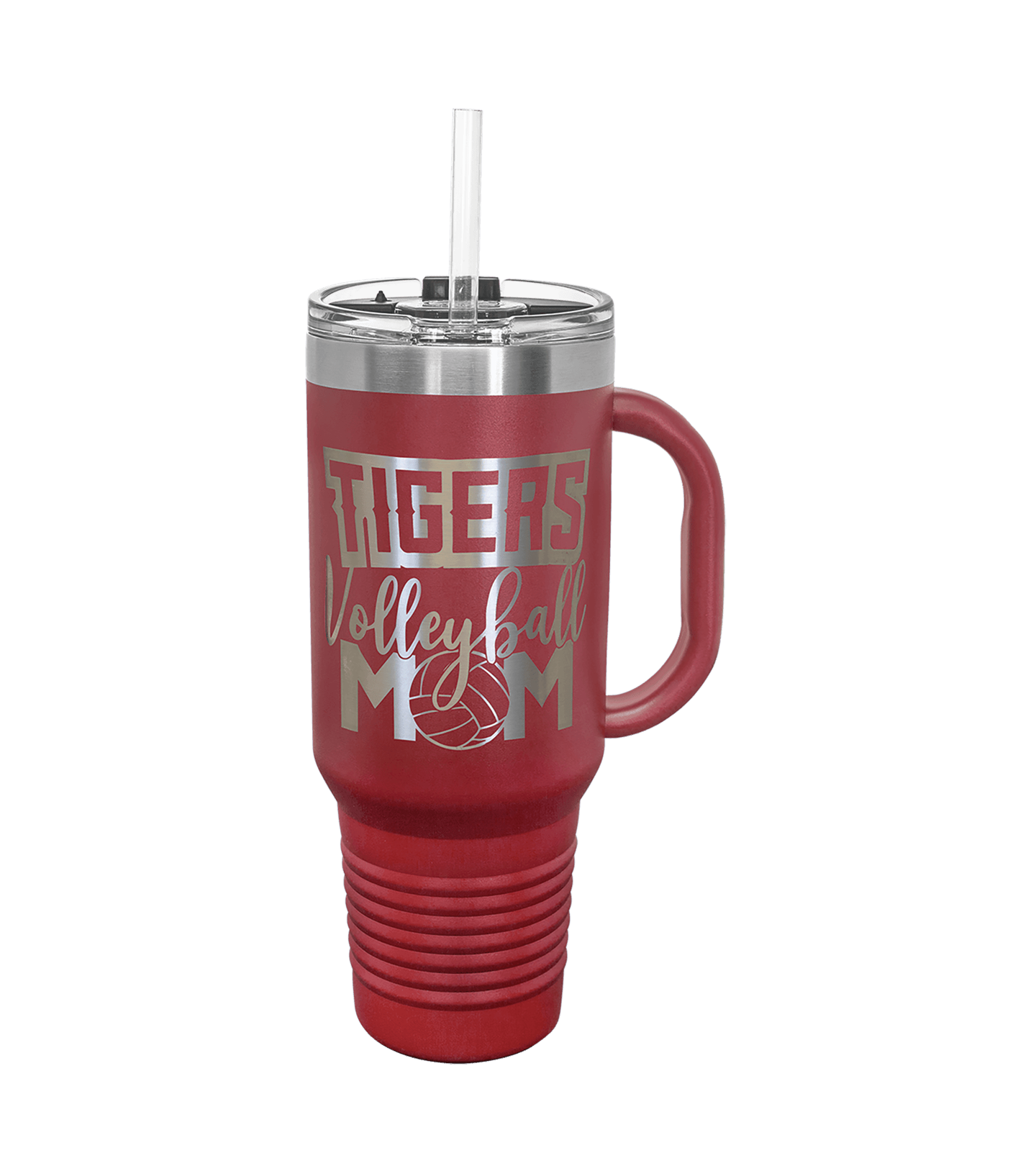 Insulated Personalized Travel Mug with Handle - 40 oz