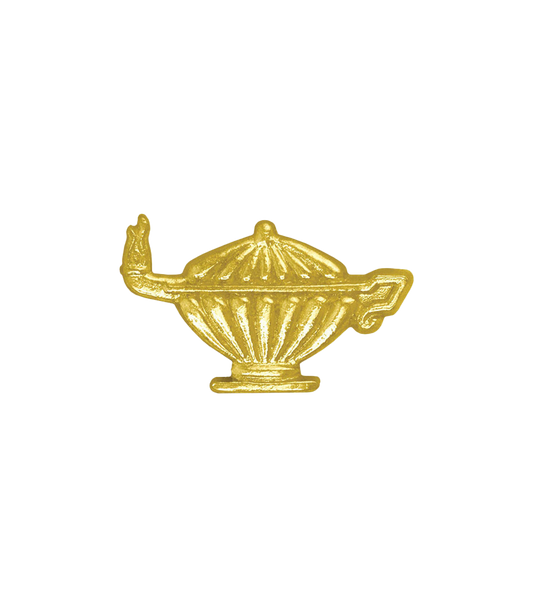 Sports Chenille Pin - Lamp Of Knowledge