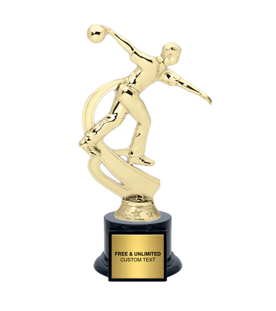 Motion Male Bowling Trophy